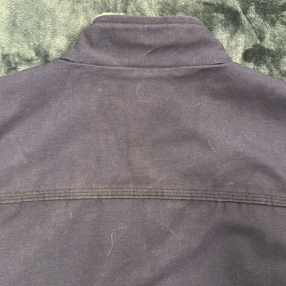 Carhartt Mens Washed Duck Mock Neck Vest - Sherpa Lined FR - Picture 3 of 6